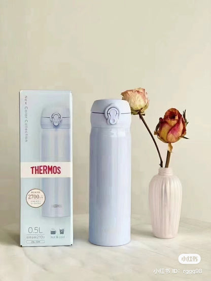 Thermos｜超轻不锈钢便携保冷保温杯/多色选｜500ml