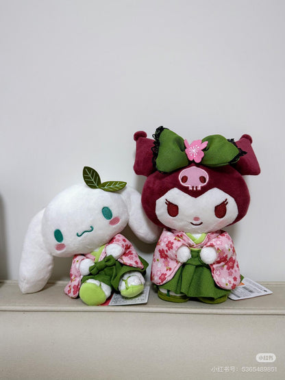 Sanrio三丽鸥｜Plush Toy / Matcha Sakura Kimono抹茶和服系列毛绒玩偶/公仔｜约150×200×95mm