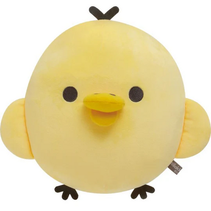 Rilakkuma轻松熊｜Kiiroitori Yellow Chick Plush Doll M BASIC RILAKKUMA Favorite Things San-X软乎乎超好摸鼻孔鸡毛绒玩偶公仔/抱枕/靠垫｜约 220×260×220mm