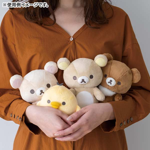 Rilakkuma轻松熊｜New Basic Rilakkuma轻松熊玩偶公仔/背后有拉链｜约95×140×80mm