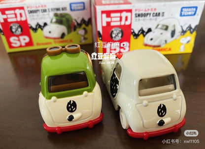 Snoopy｜Dream Tomica No.153 Snoopy玩具汽车/摆件｜约W78 x H41 x D39mm