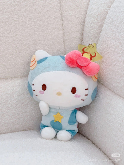 Sanrio三丽鸥｜Avail联名Hello Kitty凯蒂猫50周年限定12星座毛绒玩偶挂件/包挂