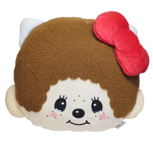 Monchhichi｜Sanrio Die-cut Cushion - Hello Kitty｜400x375x130mm approx.