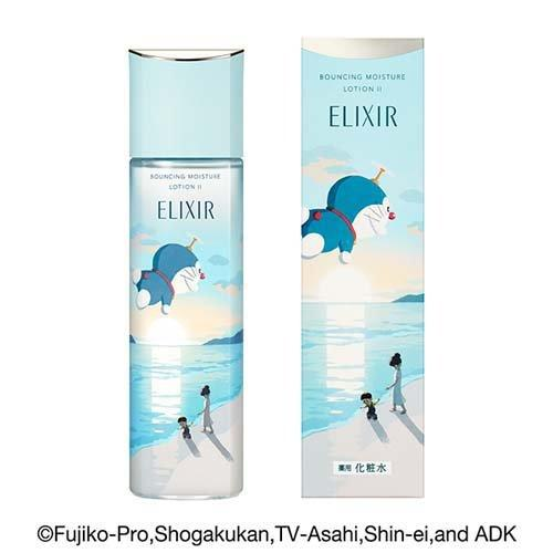 Elixir｜Doraemon哆啦A梦限定怡丽丝尔优活保湿胶原化妆水/乳液/水乳｜2号滋润