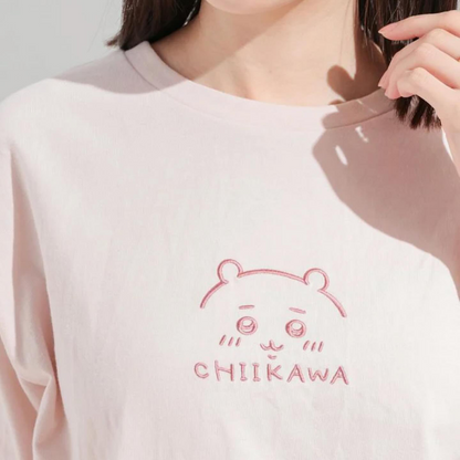 Chiikawa 吉伊卡哇｜精致立体刺绣角色图案T恤/Tshirt