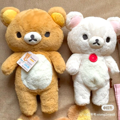 Rilakkuma轻松熊｜San-X Plush Toy (M)/Wonderful House-Korilakkuma奇妙屋毛茸茸小白熊中号玩偶/公仔｜约345×230×125mm