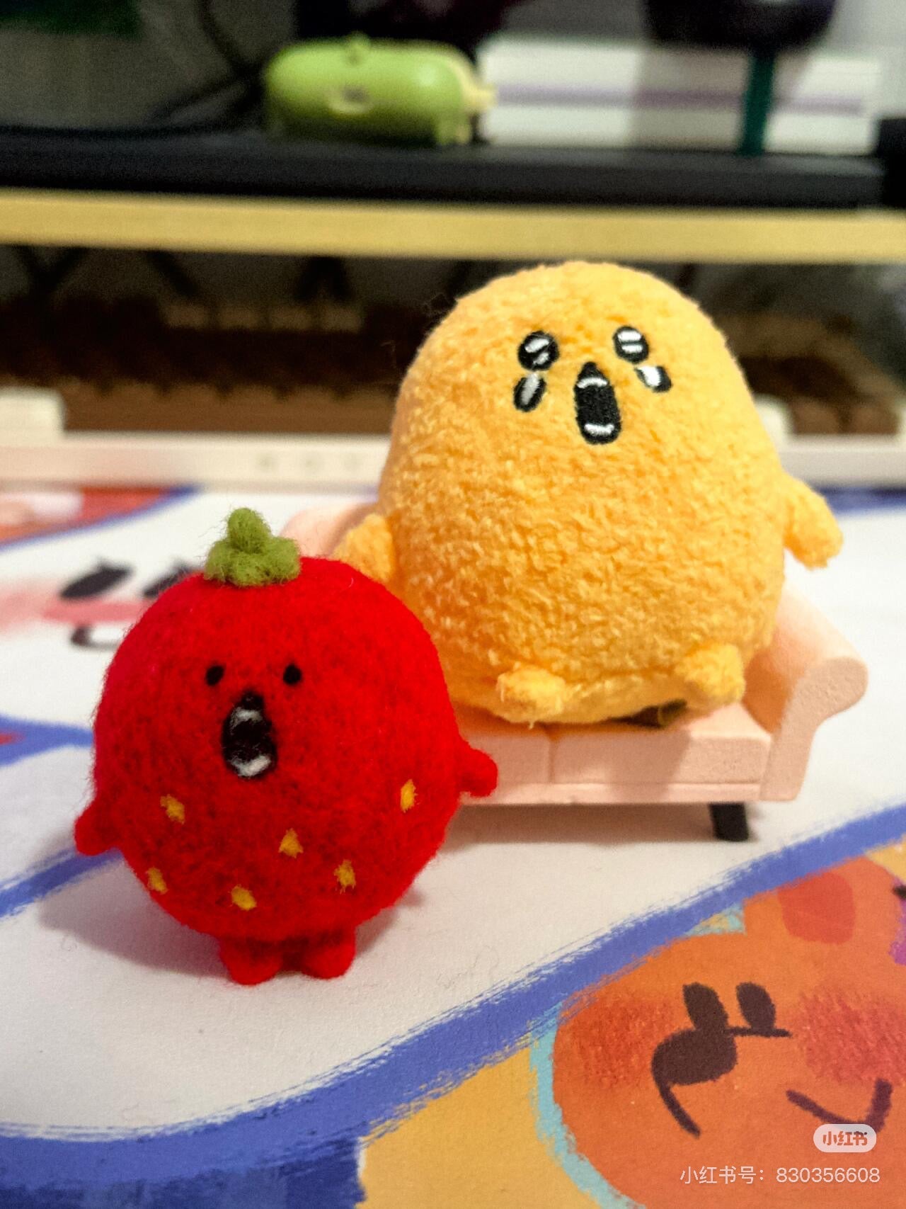 Nagano自嘲熊｜Market Petit Mini Mascot (Mogura Croquette&