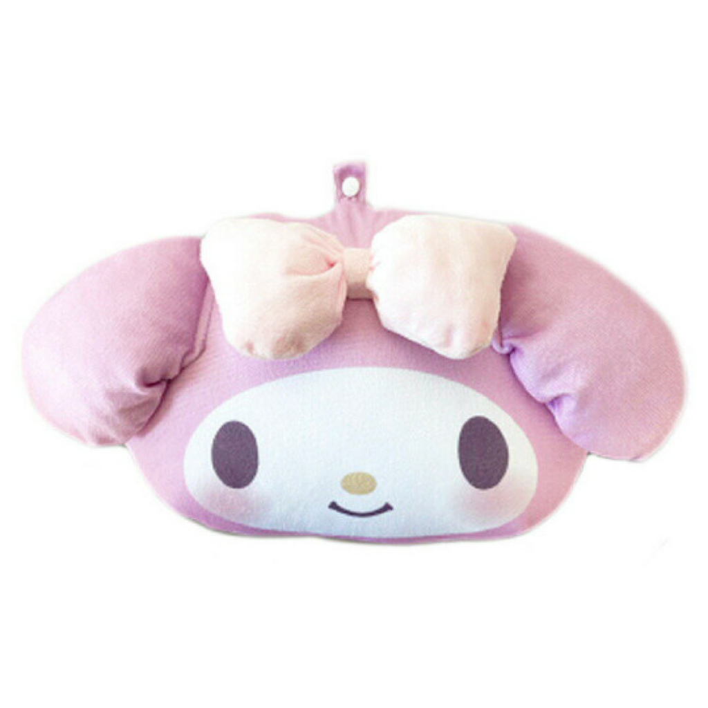 Sanrio｜可爱角色大头造型正反面两用U型颈枕/抱枕｜约20×30cm