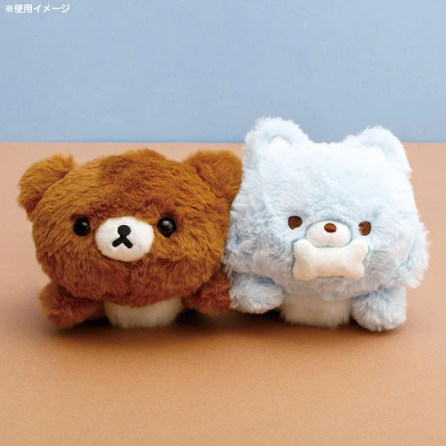 Rilakkuma轻松熊｜AoKogu no Otomari - Lap Plush Toy San-X新角色毛绒趴趴玩偶/公仔｜约120 x 130 x 190mm