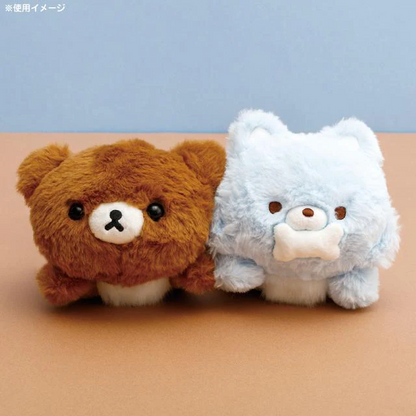 Rilakkuma轻松熊｜AoKogu no Otomari - Lap Plush Toy San-X新角色毛绒趴趴玩偶/公仔｜约120 x 130 x 190mm