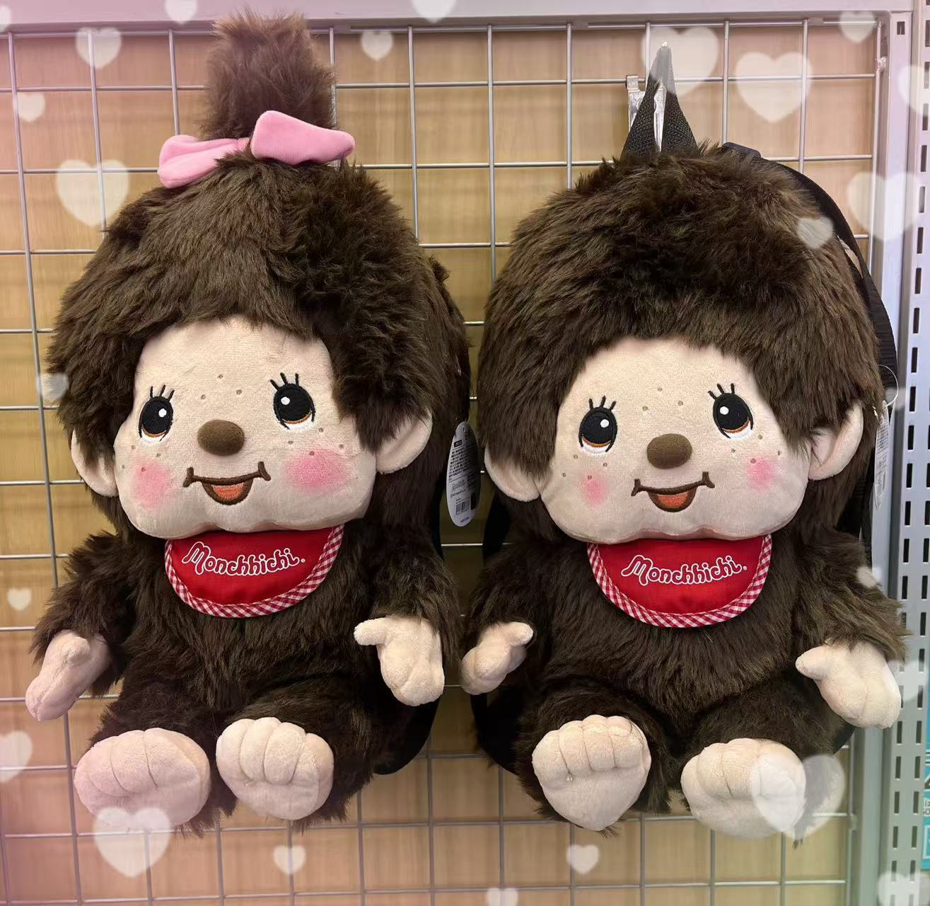 【limit 1】Monchhichi｜Plush Backpack - Monchhichi-kun Boy｜32×22×20cm approx.