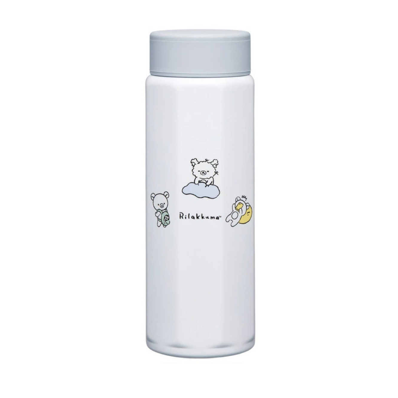 Rilakkuma轻松熊｜Water Bottle Rilakkuma Skater Stainless Steel Bottle可爱图案八角形不锈钢保温杯/保冷杯｜约500ml