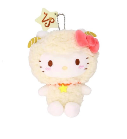 Sanrio三丽鸥｜Avail联名Hello Kitty凯蒂猫50周年限定12星座毛绒玩偶挂件/包挂