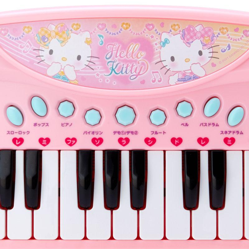 Sanrio三丽鸥｜Hello Kitty Electronic Keyboard Christmas Gift凯蒂猫粉色电子琴/钢琴键盘玩具/圣诞礼物｜约42.1 x 18.6 x 4.5cm