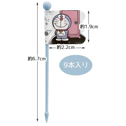 Doraemon哆啦A梦｜哆啦A梦食物装饰签/可重复使用｜约长6.8cm