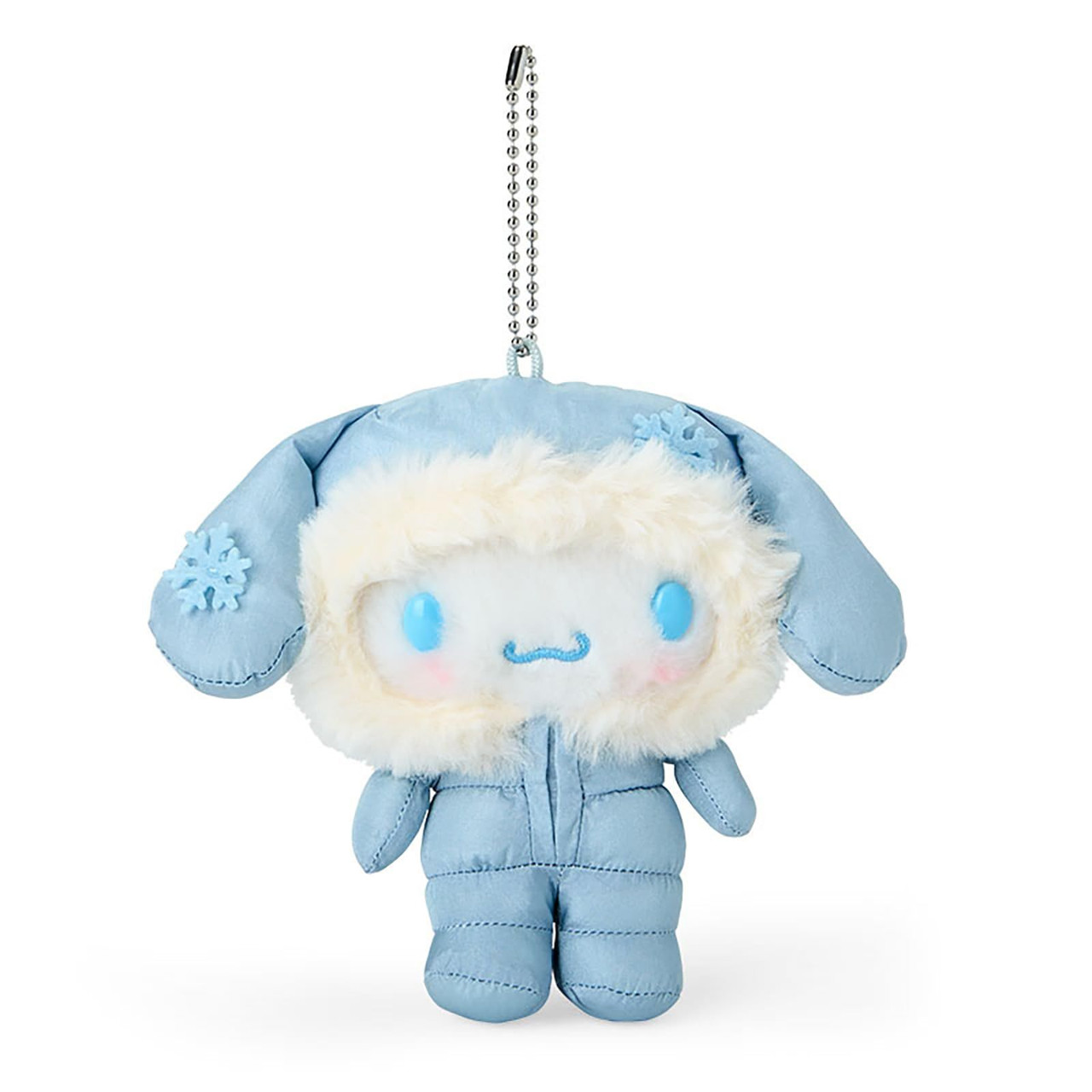 Sanrio三丽鸥｜Mascot Holder- Fluffy Puffy Winter冬季羽绒滑雪服毛绒玩偶挂件/包挂｜约9.5×7.5×12.5cm