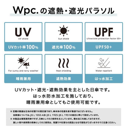 WPC｜哆啦A梦✖️WPC联名99%防紫外线mini轻量折叠伞/晴雨两用｜打开伞骨50cm