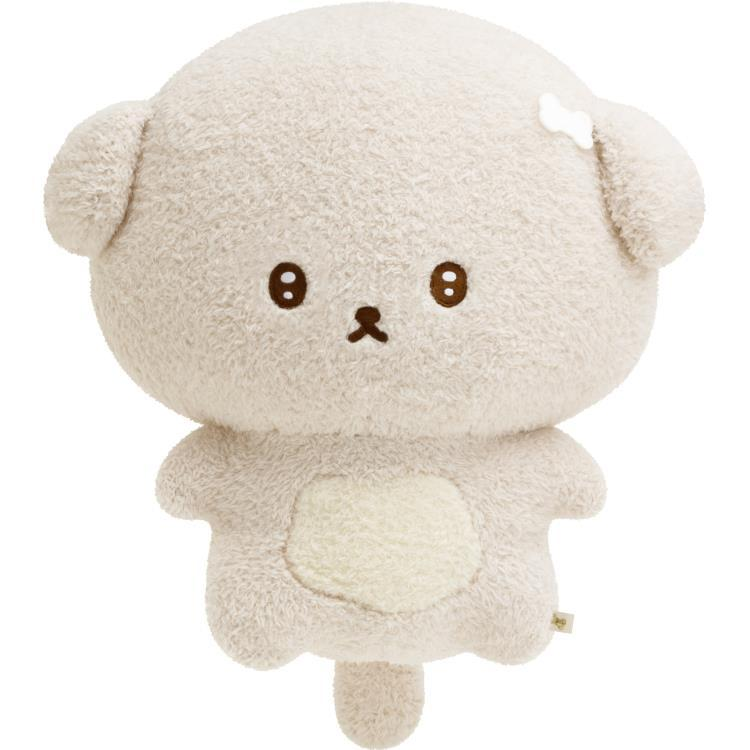 Ishiyowachan｜San-X Plush Toy (M) - Ishiyowa-chan新角色软绵绵垂耳社恐小狗M号毛绒玩偶公仔/意志薄弱狗/内向修狗/表情好萌｜约320×300×190mm