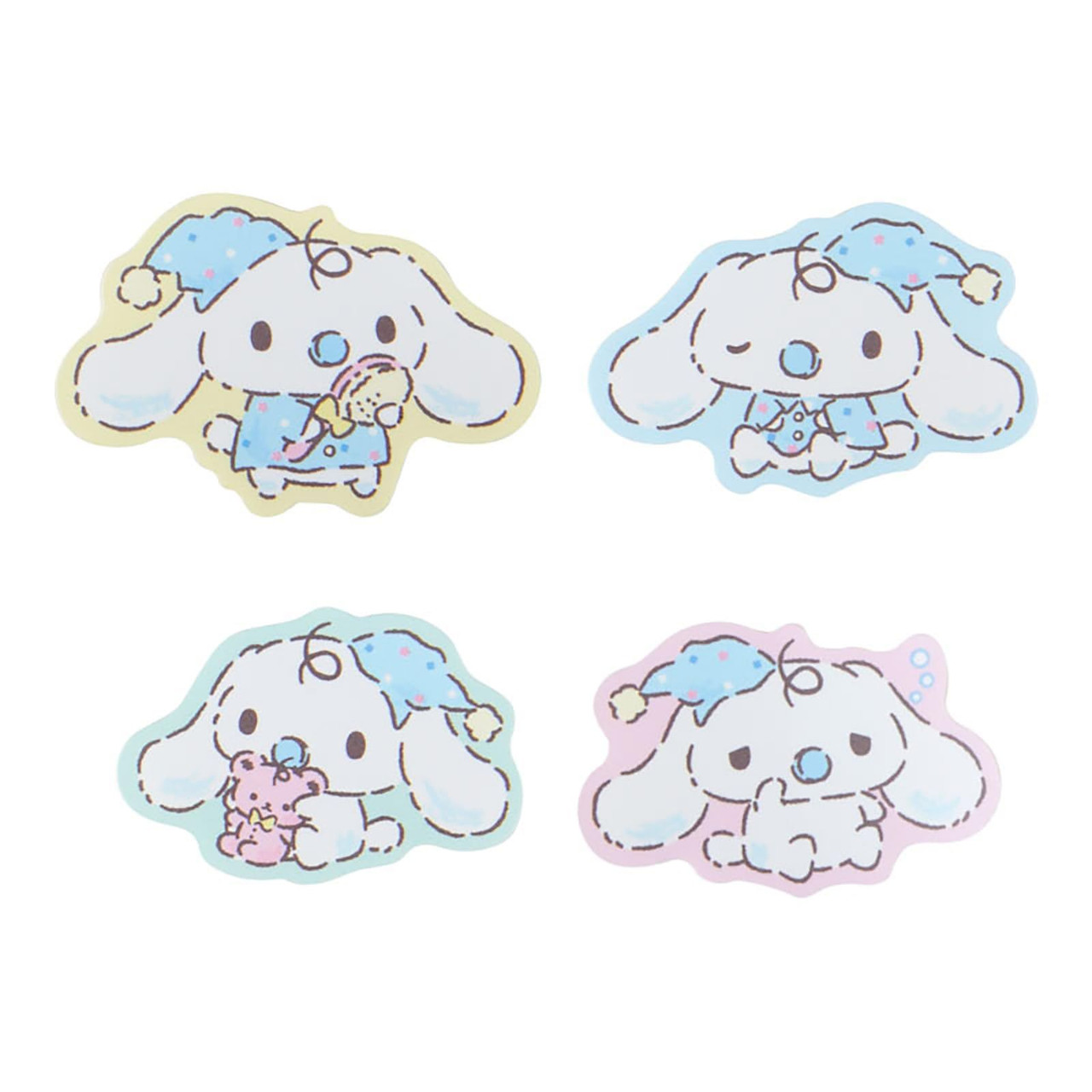 Sanrio三丽鸥｜Cinnamoroll Sticker Set / Sleepy Time玉桂狗甜梦系列困困大耳狗可爱造型贴纸套装｜约20张