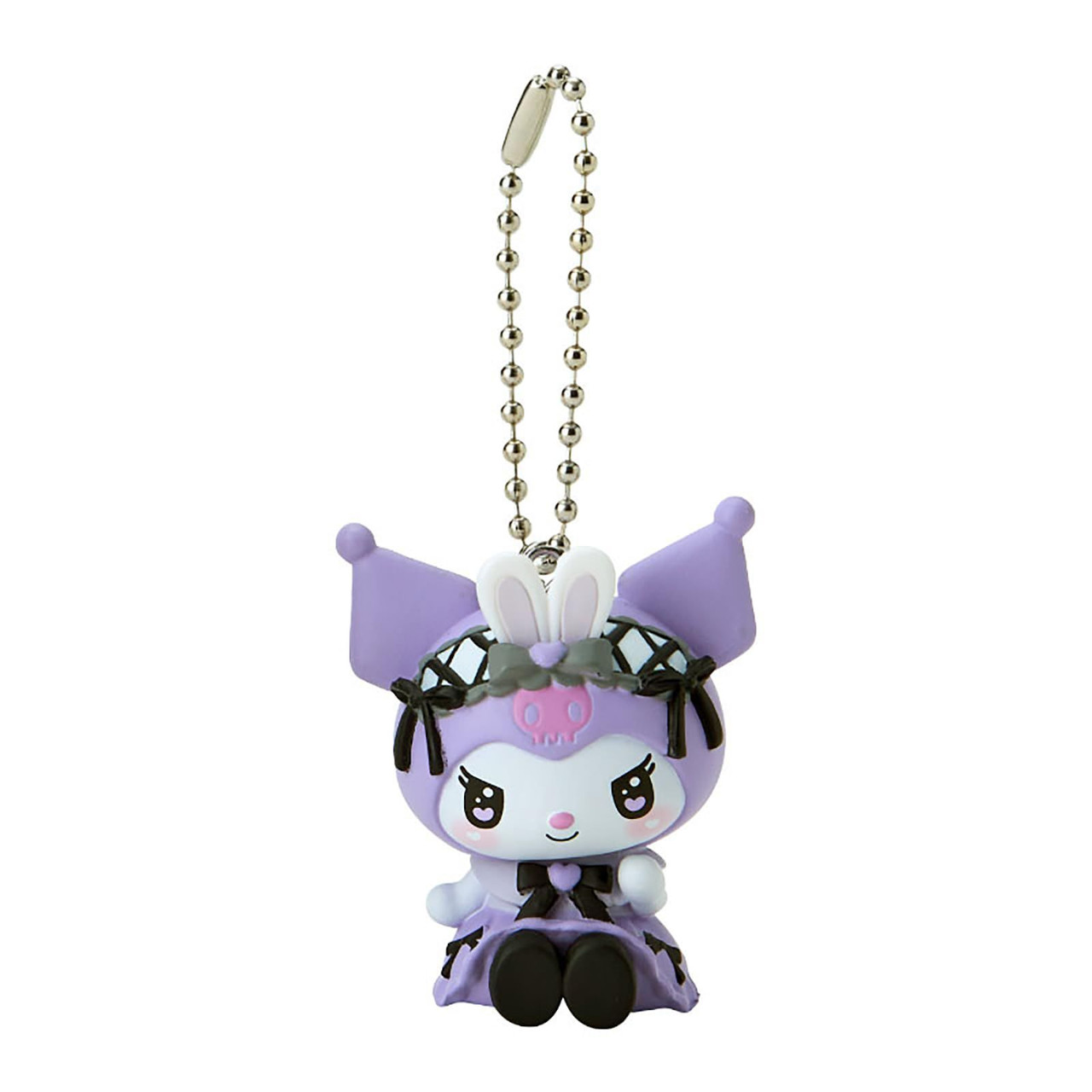 Sanrio三丽鸥｜Secret Mascot - Charm Keychain - Dream Ribbon Blind Box（a box of 8）梦幻蕾丝蝴蝶结千鸟格女仆地雷系玩偶挂件盲盒/全8种｜1枚入