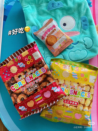 Sanrio三丽鸥｜Original Sweets &amp; Purse - / Sitting抽绳收纳袋巾着+零食｜约 17×1.5×19.5cm