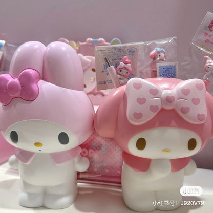 Sanrio｜可爱角色笔架/收纳盒/背面是笔架