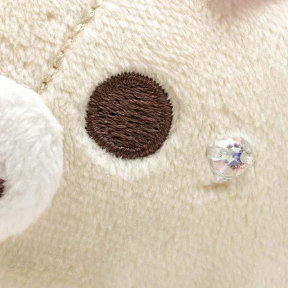 Rilakkuma轻松熊｜Korilakkuma Plush Keychain Sky Cotton Candy San-X天空白云棉花糖系列毛绒玩偶挂件/包挂約H140×W100×D55mm