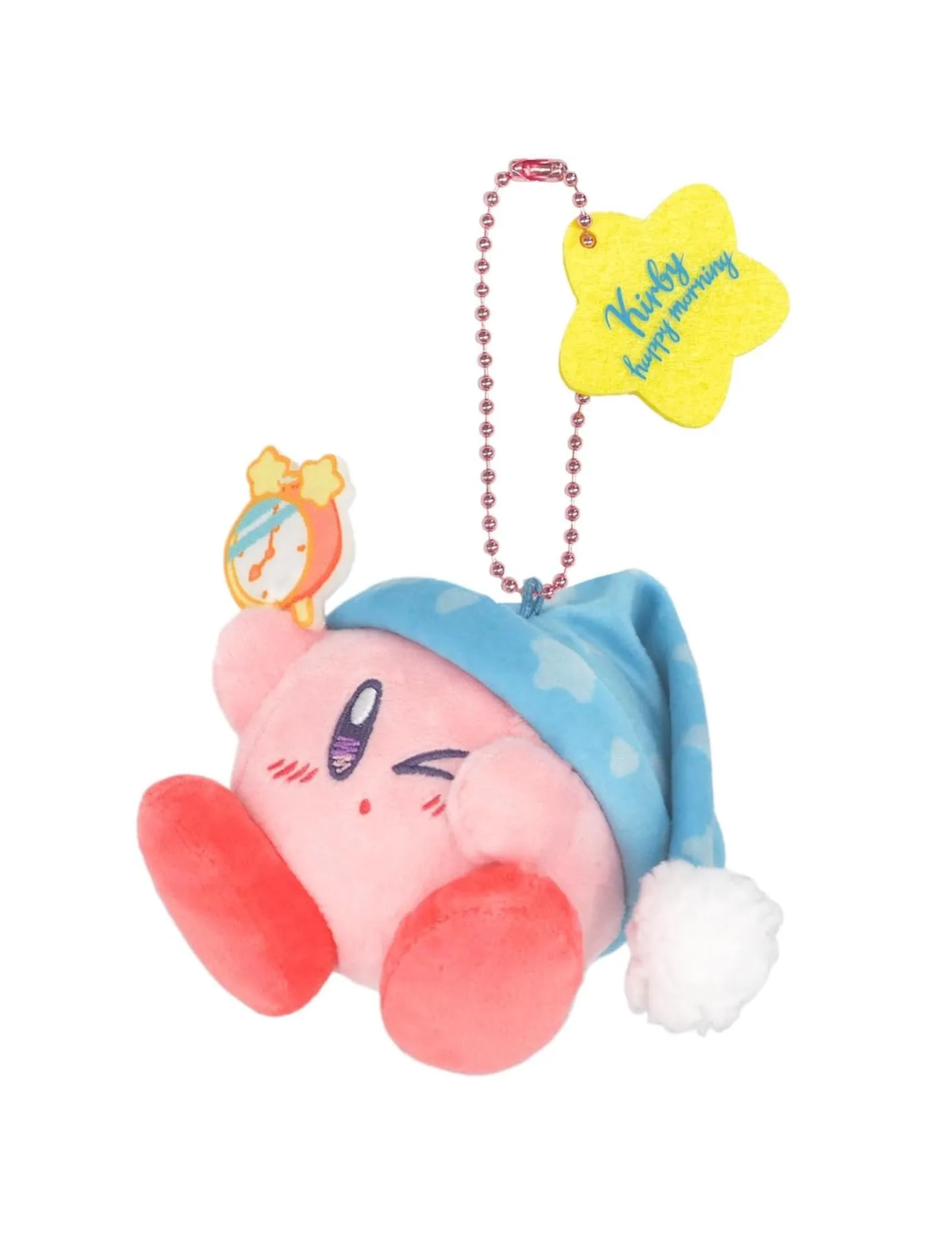 Kirby｜Happy Morning眨眼挂件/包挂｜约9×8.5×9cm