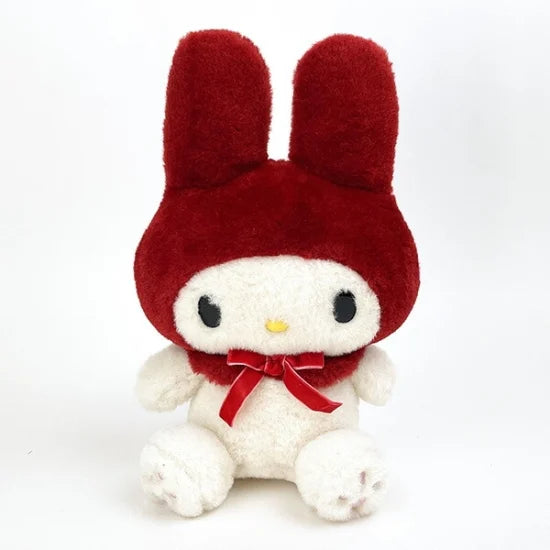 Sanrio｜melody美乐蒂毛茸茸玩偶/公仔｜约30cm×19cm×14cm