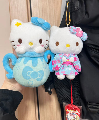 Sanrio三丽鸥｜Avail联名Hello Kitty凯蒂猫50周年限定12星座毛绒玩偶挂件/包挂