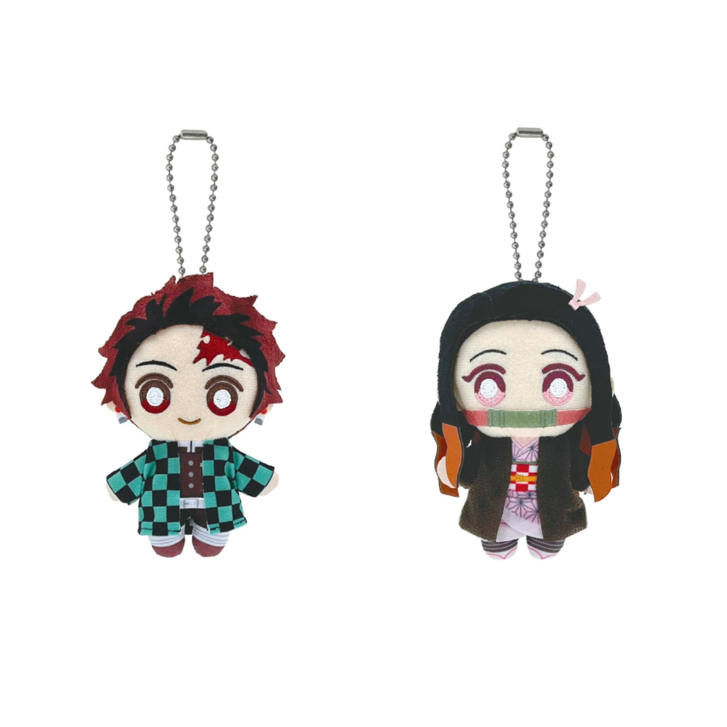 Bandai万代｜Demon Slayer: Kimetsu no Yaiba Chibi Plush Mascot Kamado鬼灭之刃Q版毛绒玩偶挂件/包挂｜约12.9 x 9.0 x 5.8cm