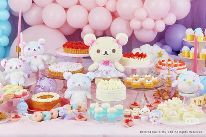 Rilakkuma轻松熊｜Korilakkuma Plush Doll M Sky Cotton Candy San-X天空白云棉花糖系列毛绒玩偶/公仔｜約300×250×180mm