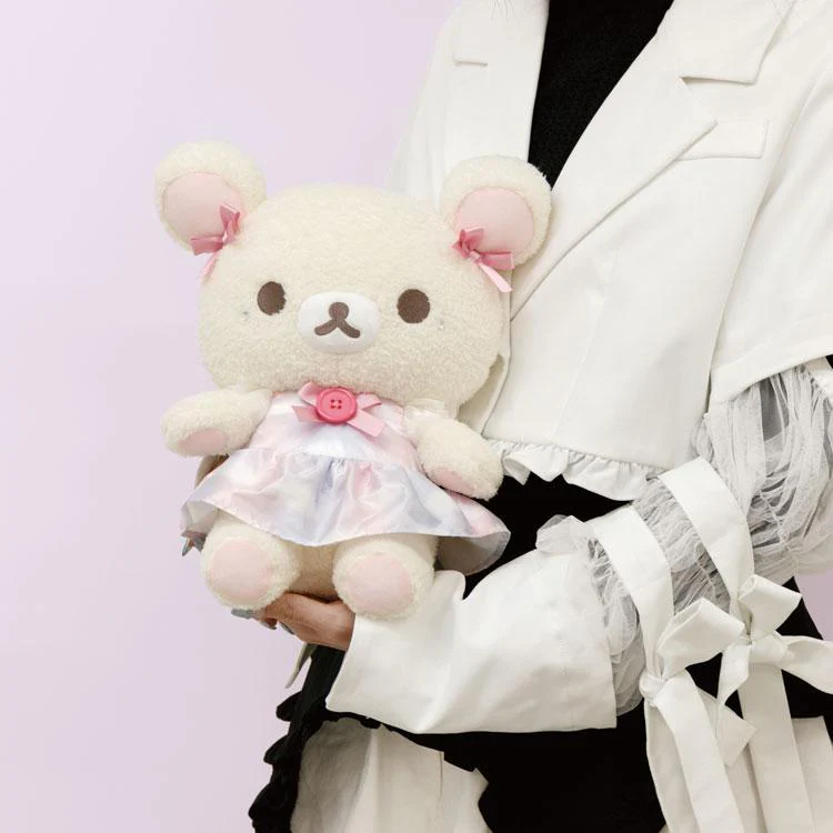 Rilakkuma轻松熊｜Korilakkuma Plush Doll M Sky Cotton Candy San-X天空白云棉花糖系列毛绒玩偶/公仔｜約300×250×180mm