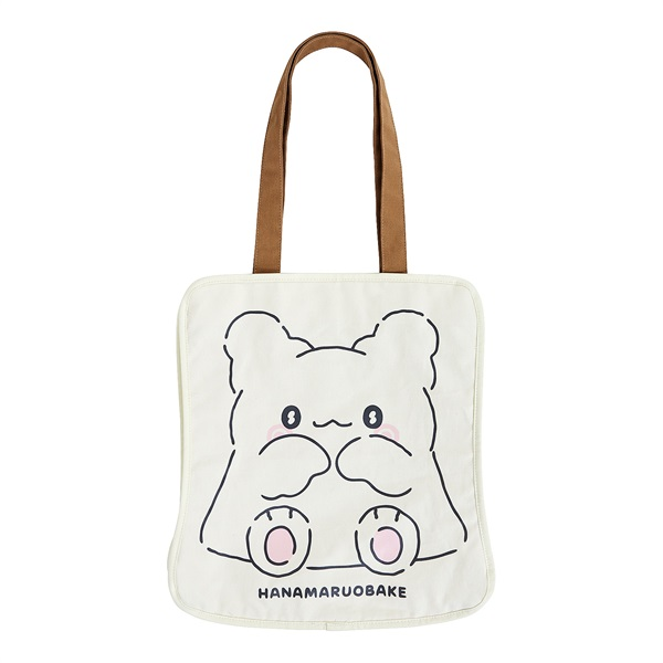 Sanrio三丽鸥｜Original Character-shaped Tote Bag - Hanamaruobake / Always Together花丸鬼甜点系列双面图案单肩帆布包｜约 38×12×42cm