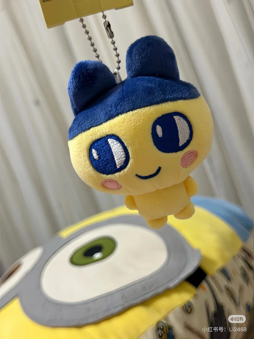 Tamagotchi拓麻歌子｜Plush Mascot电子宠物可爱角色毛绒玩偶挂件/包挂｜约90x100x50mm