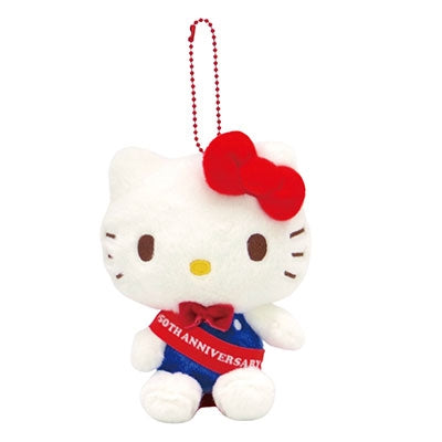 Hello kitty凯蒂猫｜50周年kitty挂件｜约H12×W10×D6.5cm