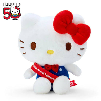 Hello kitty凯蒂猫｜50周年kitty公仔/玩偶｜约16 x 10 x 18.5 cm