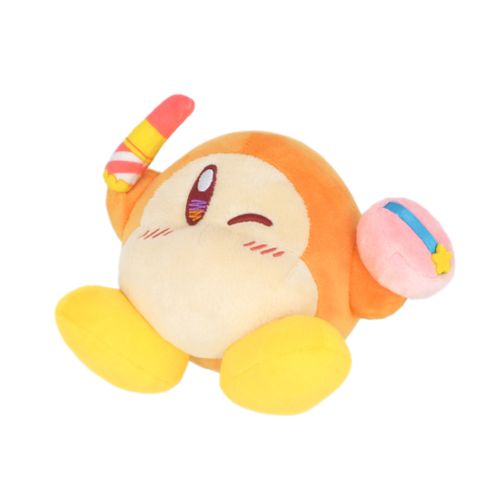 Kirby星之卡比｜ Happy Morning KHM-02 Makeup Play: Waddle Dee Plush超可爱瓦豆化妆毛绒玩偶/公仔｜约W16cm x D12cm x H11cm