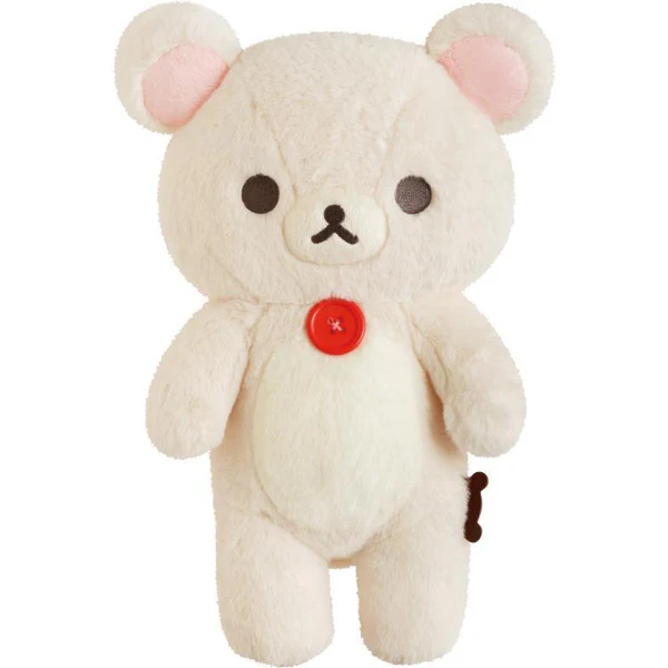 Rilakkuma轻松熊｜San-X Plush Toy (M)/Wonderful House-Korilakkuma奇妙屋毛茸茸小白熊中号玩偶/公仔｜约345×230×125mm