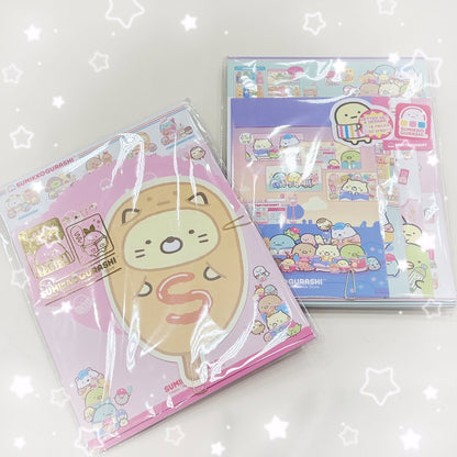 Sumikko gurashi角落生物｜Waku Waku Tapioca Convenience Store - Letter Set -A San-X哇哇哇木薯便利店系列信纸信封套装｜约190mm x 142mm