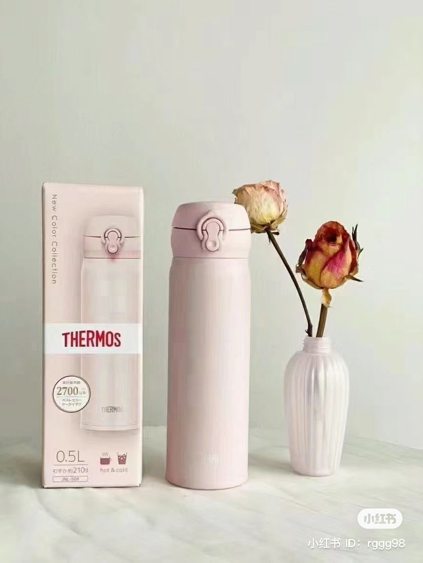 Thermos｜超轻不锈钢便携保冷保温杯/多色选｜500ml