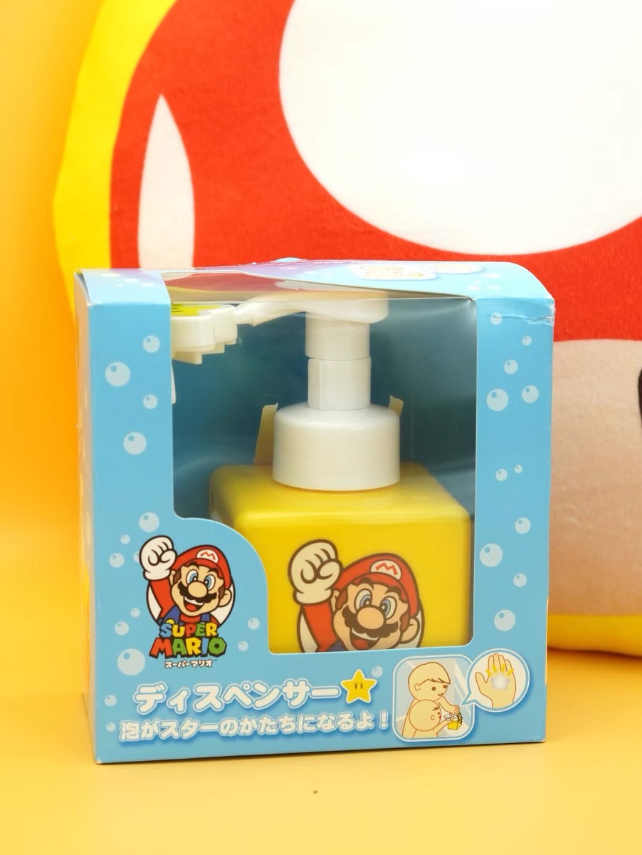 Nintendo｜Mario马里奥星型泡沫按压瓶｜450ml