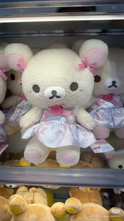 Rilakkuma轻松熊｜Korilakkuma Plush Doll M Sky Cotton Candy San-X天空白云棉花糖系列毛绒玩偶/公仔｜約300×250×180mm