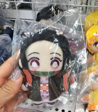 Bandai万代｜Demon Slayer: Kimetsu no Yaiba Chibi Plush Mascot Kamado鬼灭之刃Q版毛绒玩偶挂件/包挂｜约12.9 x 9.0 x 5.8cm