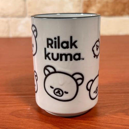 Rilakkuma轻松熊｜传统风格可爱特色汤吞杯｜直径63×D75mm