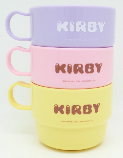 Kirby星之卡比｜三色叠杯套组/野餐杯/水杯｜约230ml