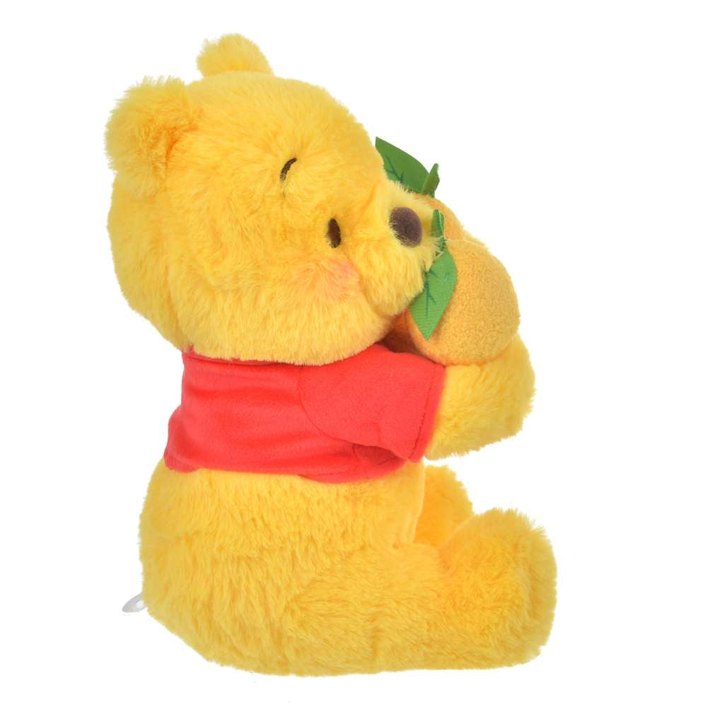 Disney迪士尼｜Winnie the Pooh stuffed toy (S) YUZU POOH柚子噗噗2023限定小熊维尼毛绒公仔｜s号｜约25*20cm