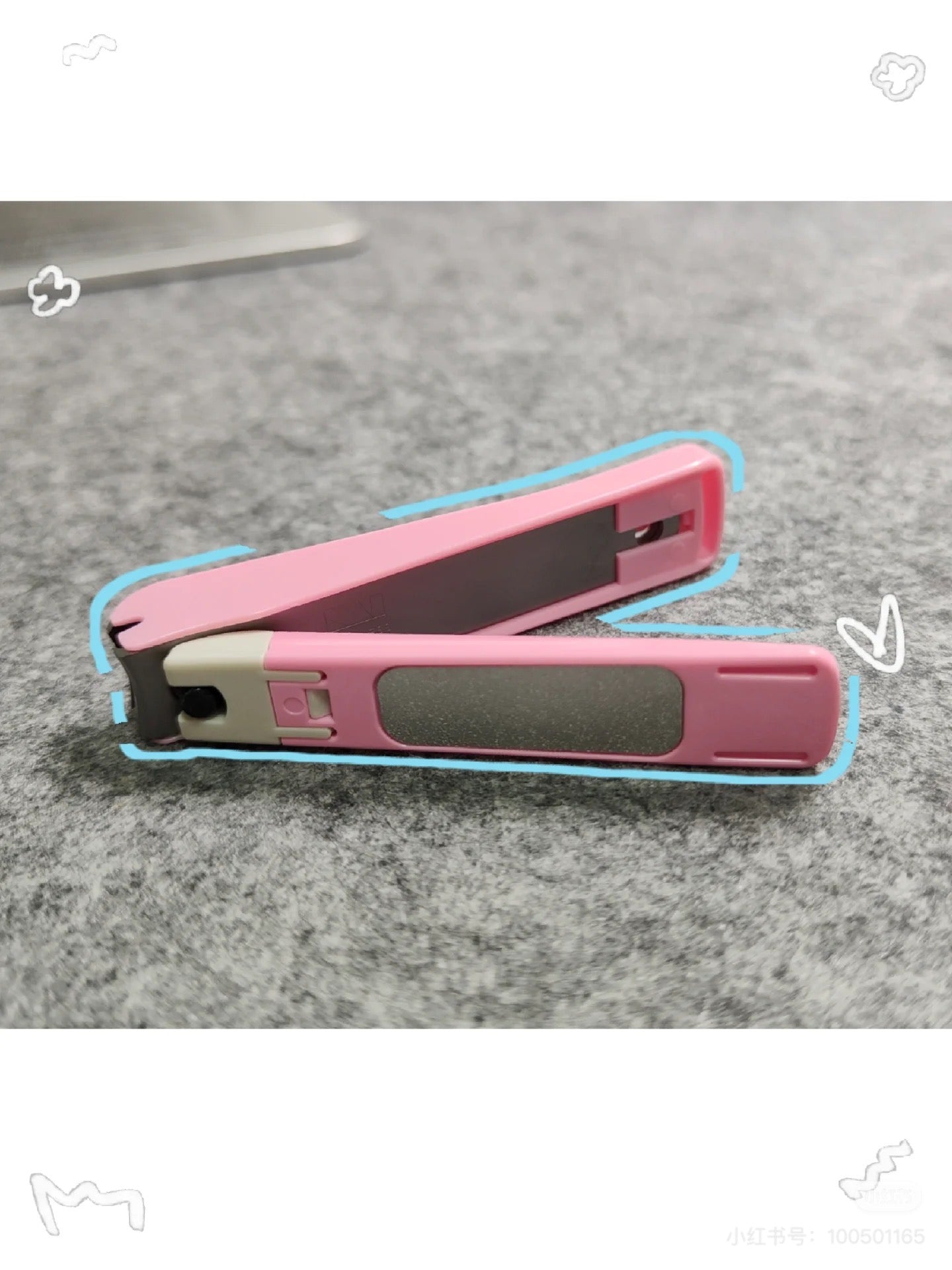 KAI贝印｜Sanrio Kai Nail Clipper (S)不锈钢指甲钳/指甲剪S号/防飞溅｜约1.5×2×7.5cm