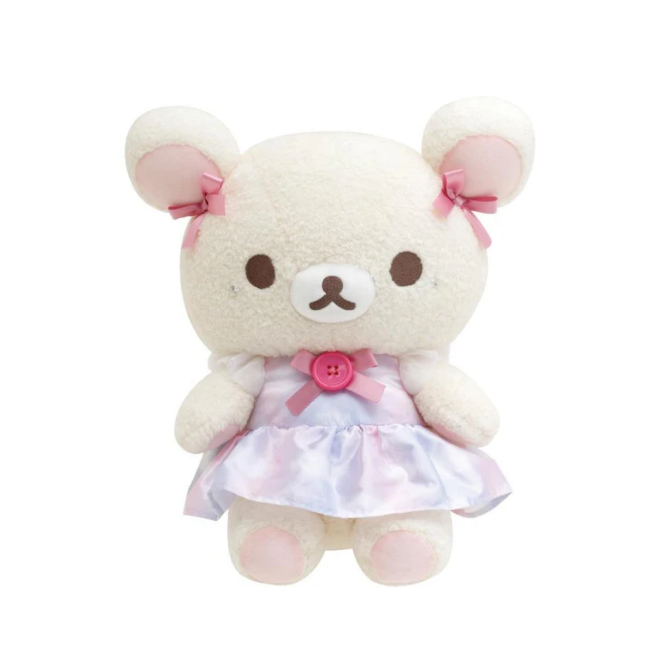 Rilakkuma轻松熊｜Korilakkuma Plush Doll M Sky Cotton Candy San-X天空白云棉花糖系列毛绒玩偶/公仔｜約300×250×180mm