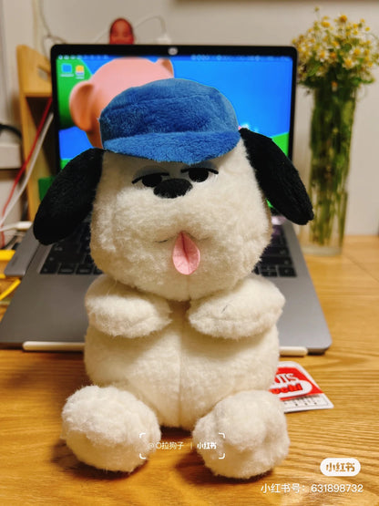 Snoopy｜呆萌olaf奥拉夫吐舌头毛绒玩偶/公仔｜约H12×W16×D25cm